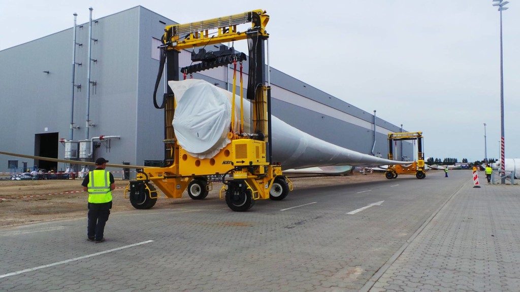 COMBILIFT Mobile Gantry - Charges extrêmes et surdimensionnées