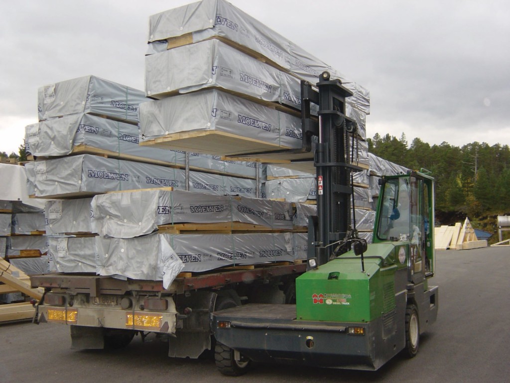 COMBILIFT SL/SR - Chariot latéral compact à 3 roues