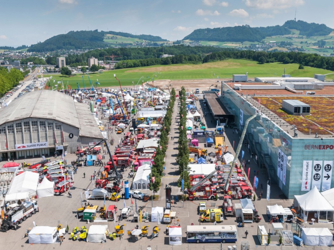 Blick auf die Ausstellungsfläche von Suisse Public in Bern. SuissePublic-Bern-Arbor-AG.jpeg